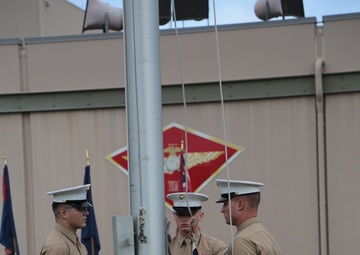 3rd MAW Morning Colors Ceremony honors MAG-A