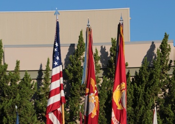 3rd MAW Morning Colors Ceremony honors MAG-A