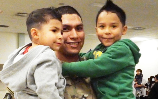 The 376th HR Company returns home from Afghanistan