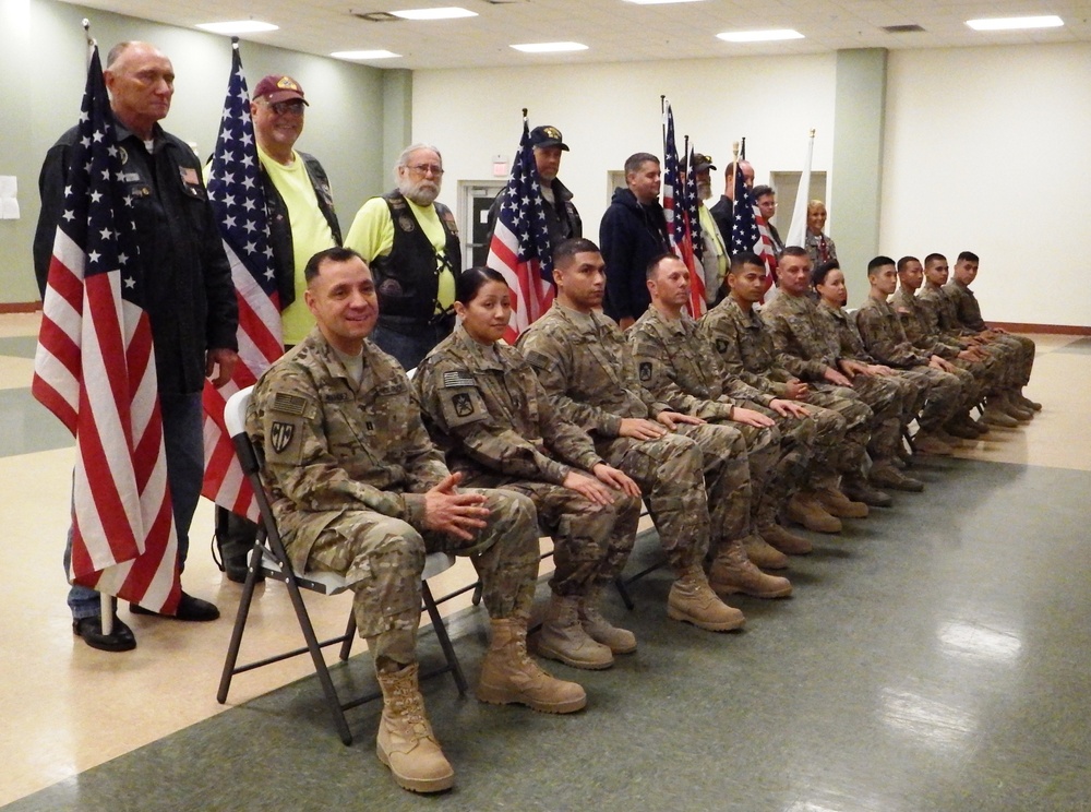 The 376th HR Company returns home from Afghanistan