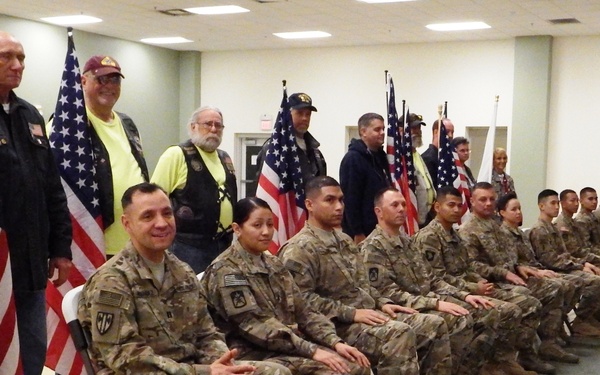 The 376th HR Company returns home from Afghanistan