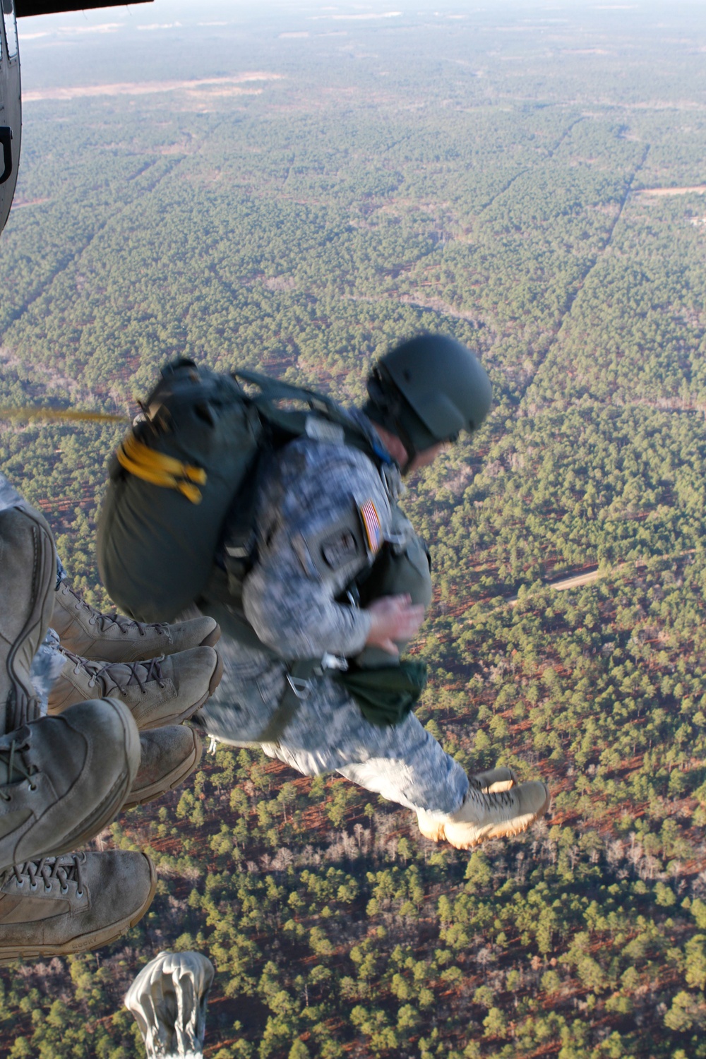 Earning foreign jump wings