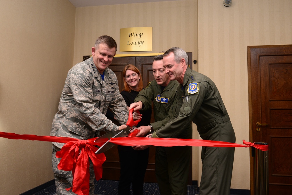 Wings Lounge reopens at Ramstein Officers' club