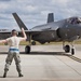 Photos	 Previous Image	3 of 3	Next Image F-35 maintainers keep Lightning fueled, in air  Download HiRes F-35 maintainers keep Lightning fueled, in air