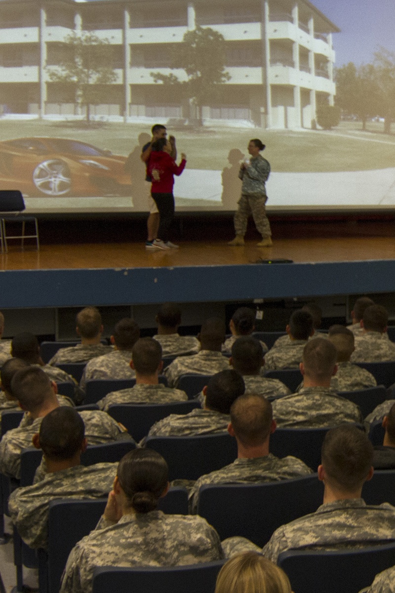 Soldiers observe, react to interactive SHARP training session