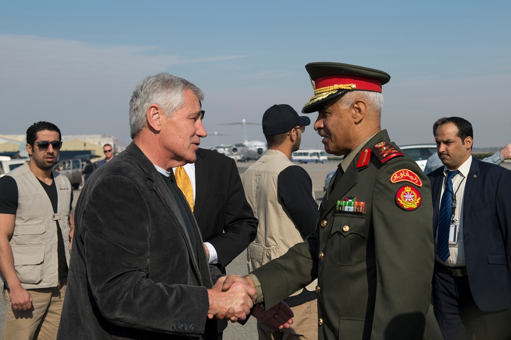 Secretary of defense visits Kuwait