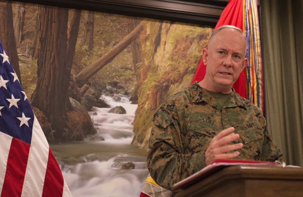 Chaplain Capodanno Medal of Honor dedication