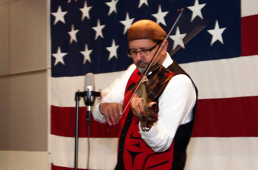 Native American Heritage Month ceremony aboard Naval Station Everett