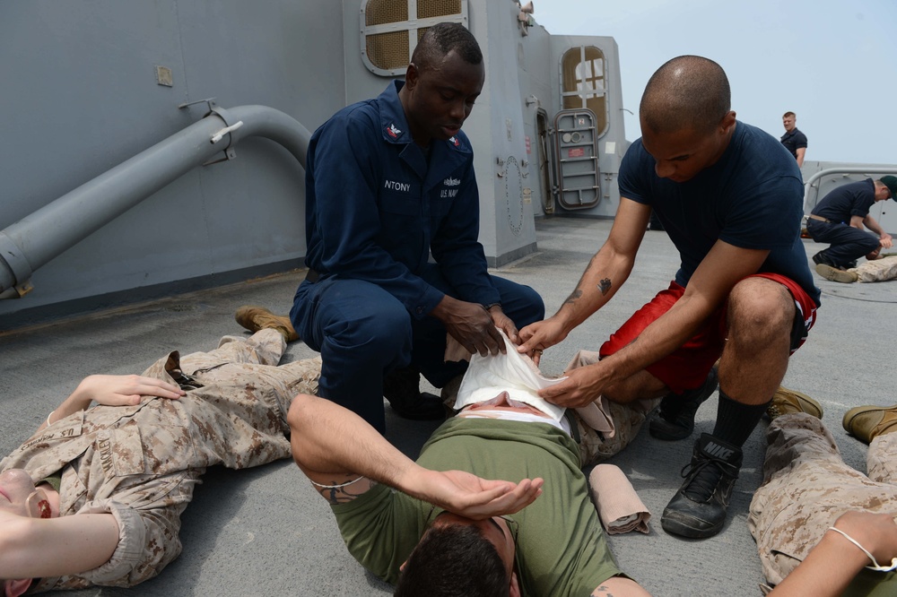 USS Mesa Verde operations