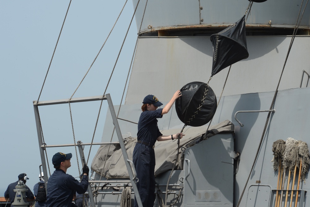 USS Mesa Verde operations