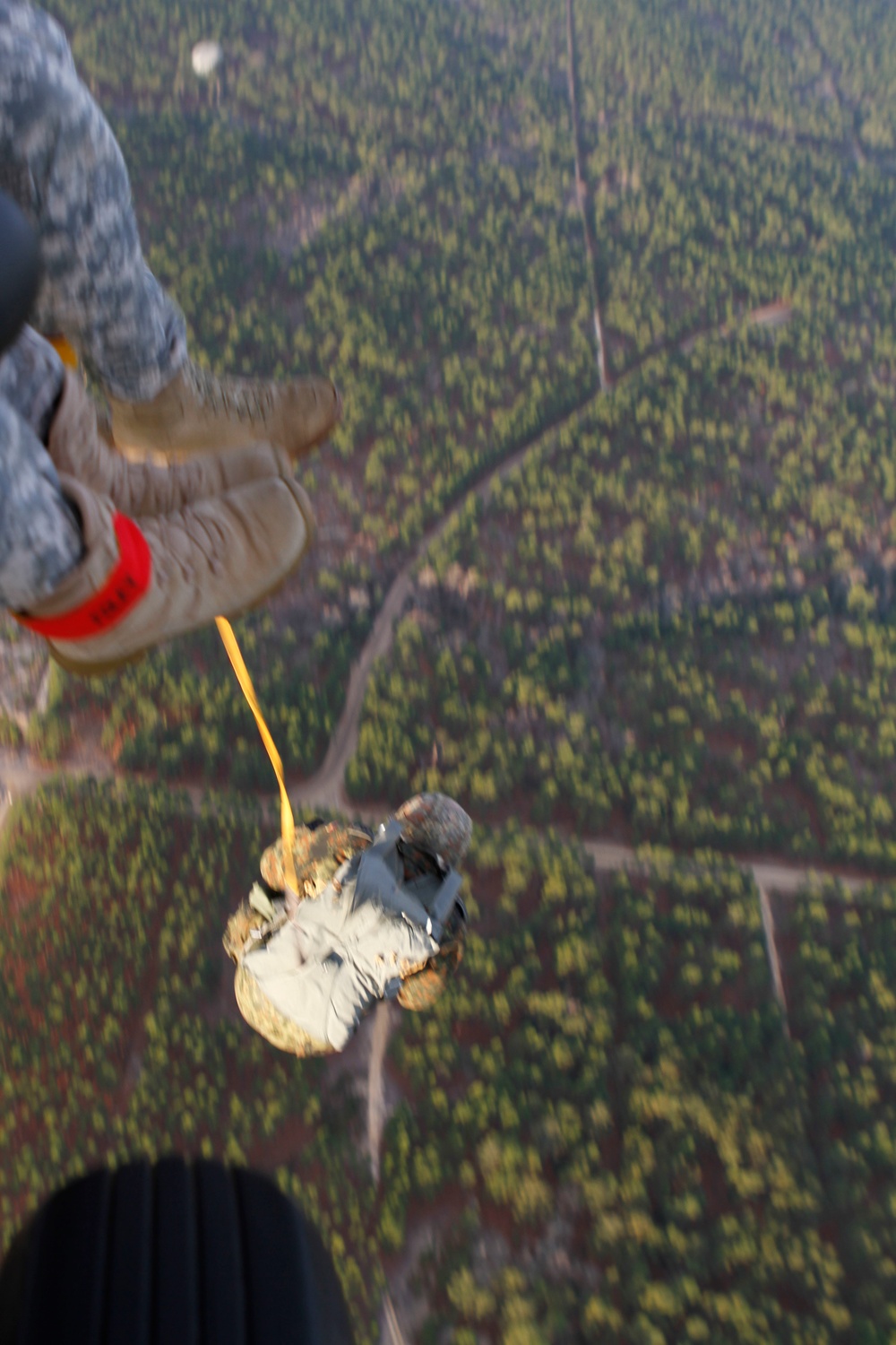 German and US Black Hawk jump