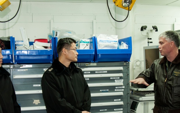 USS George Washington tour