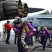 USS John C. Stennis flight deck operations