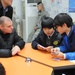 Soldiers from 1-15 spend the day with local students