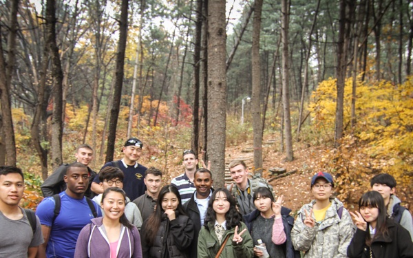Friendship between Soldier and students