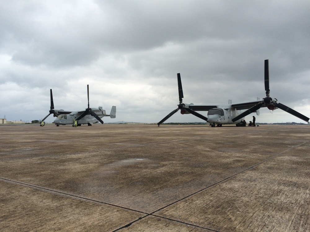 Osprey display offers glimpse at capabilities
