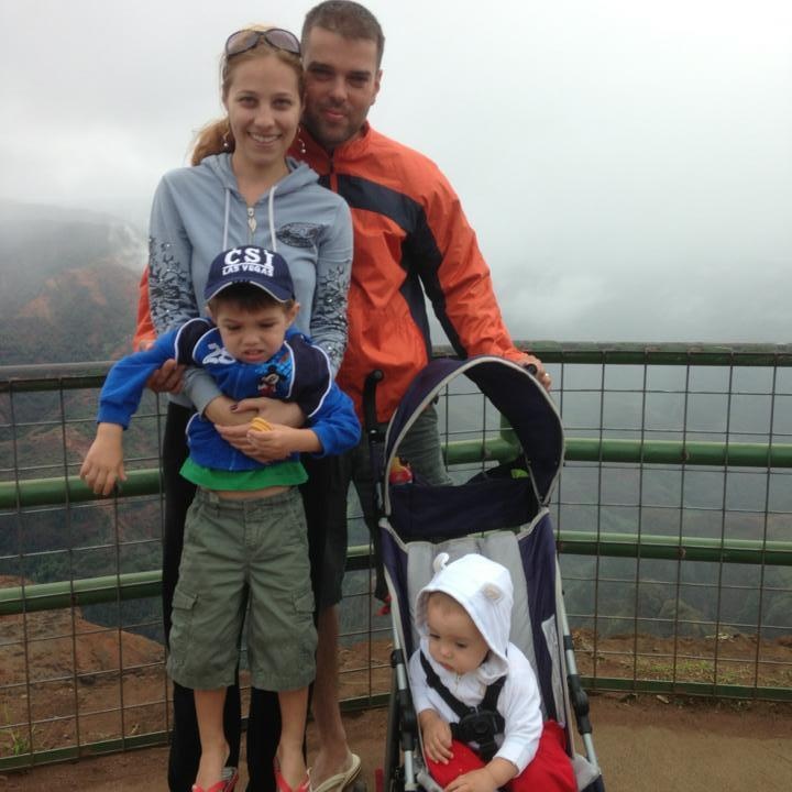 Radelescu family visits Kauai, Hawaii