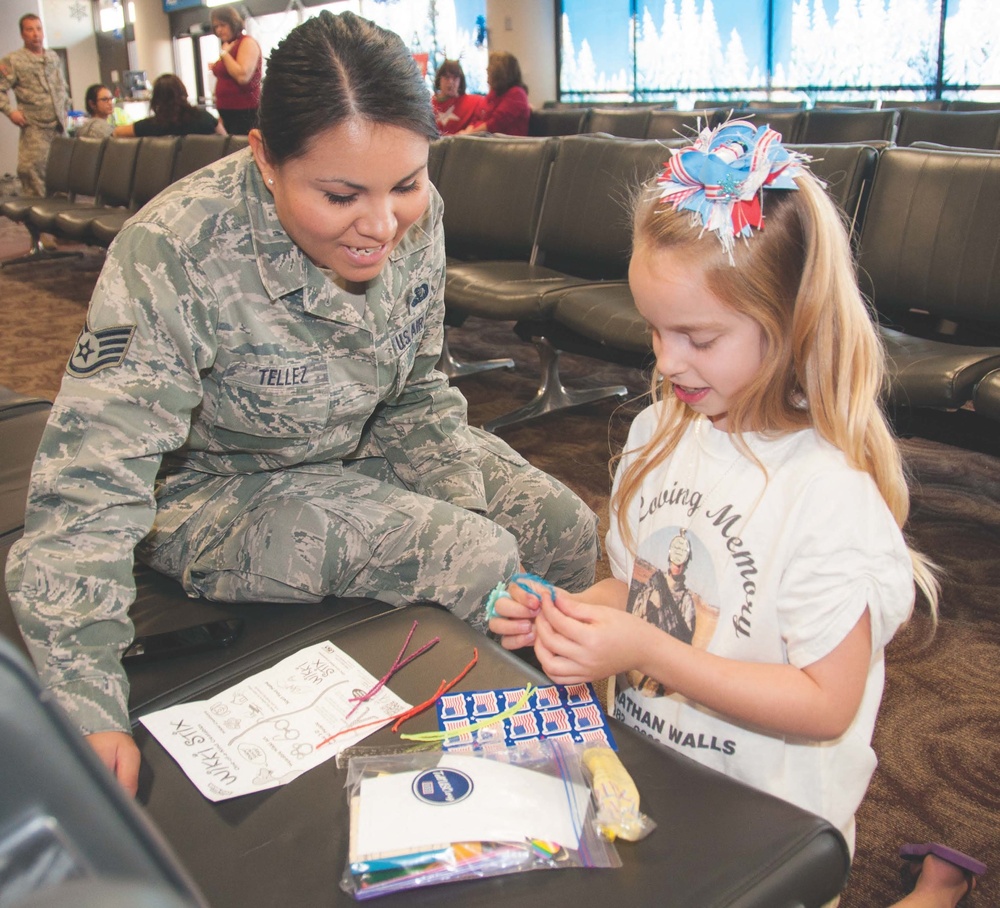 Arizona Gold Star Families take off for Snowball Express weekend