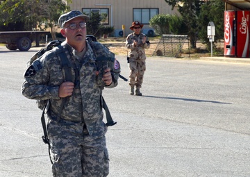 Deployed Soldiers conquer grueling road march