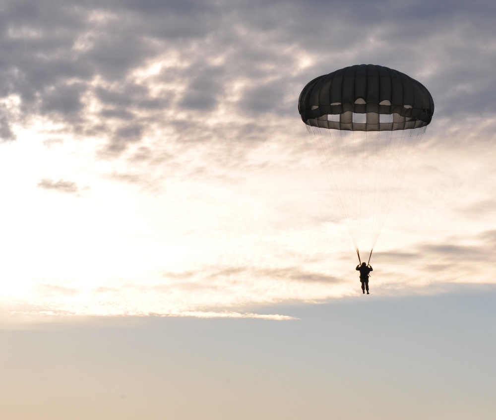 US Army paratrooper