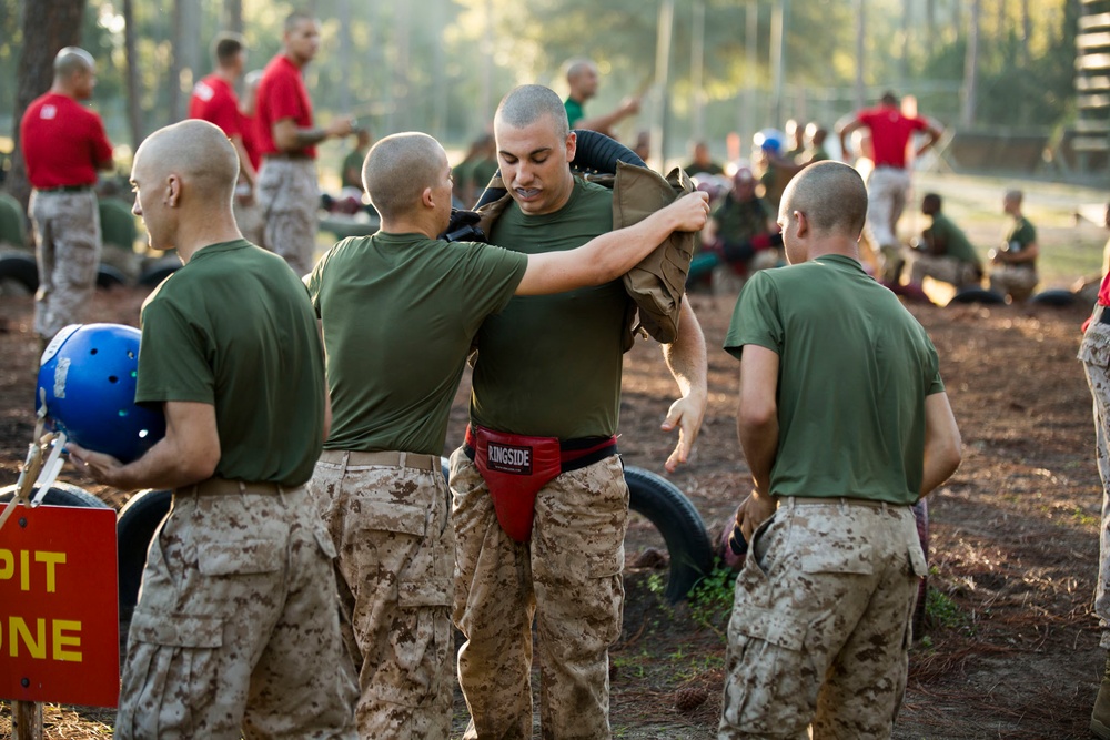 Photo Gallery: Marine recruits tackle warrior training on Parris Island