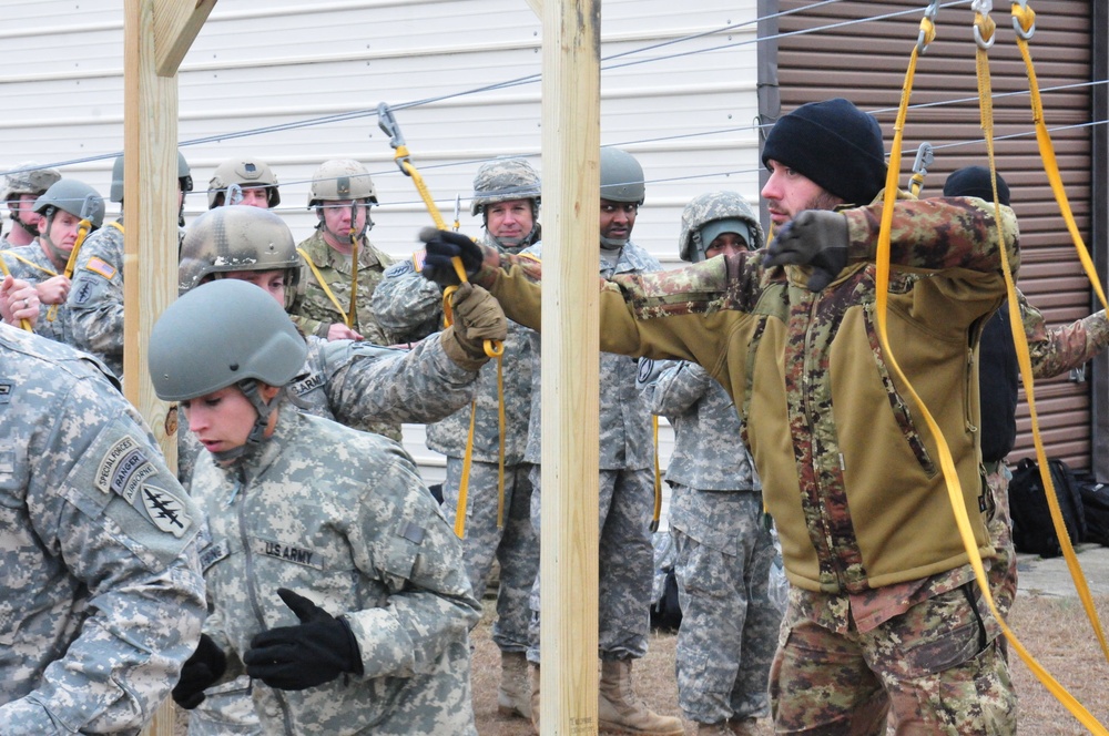 Sustained airborne training