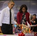 Toys for Tots: President Obama visits Joint Base Anacostia-Bolling