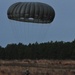 US Army paratrooper landing
