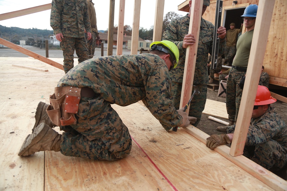 15th Marines build SWA Hut