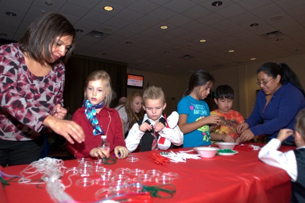 Holiday party boasts food, fun and exceptional family members