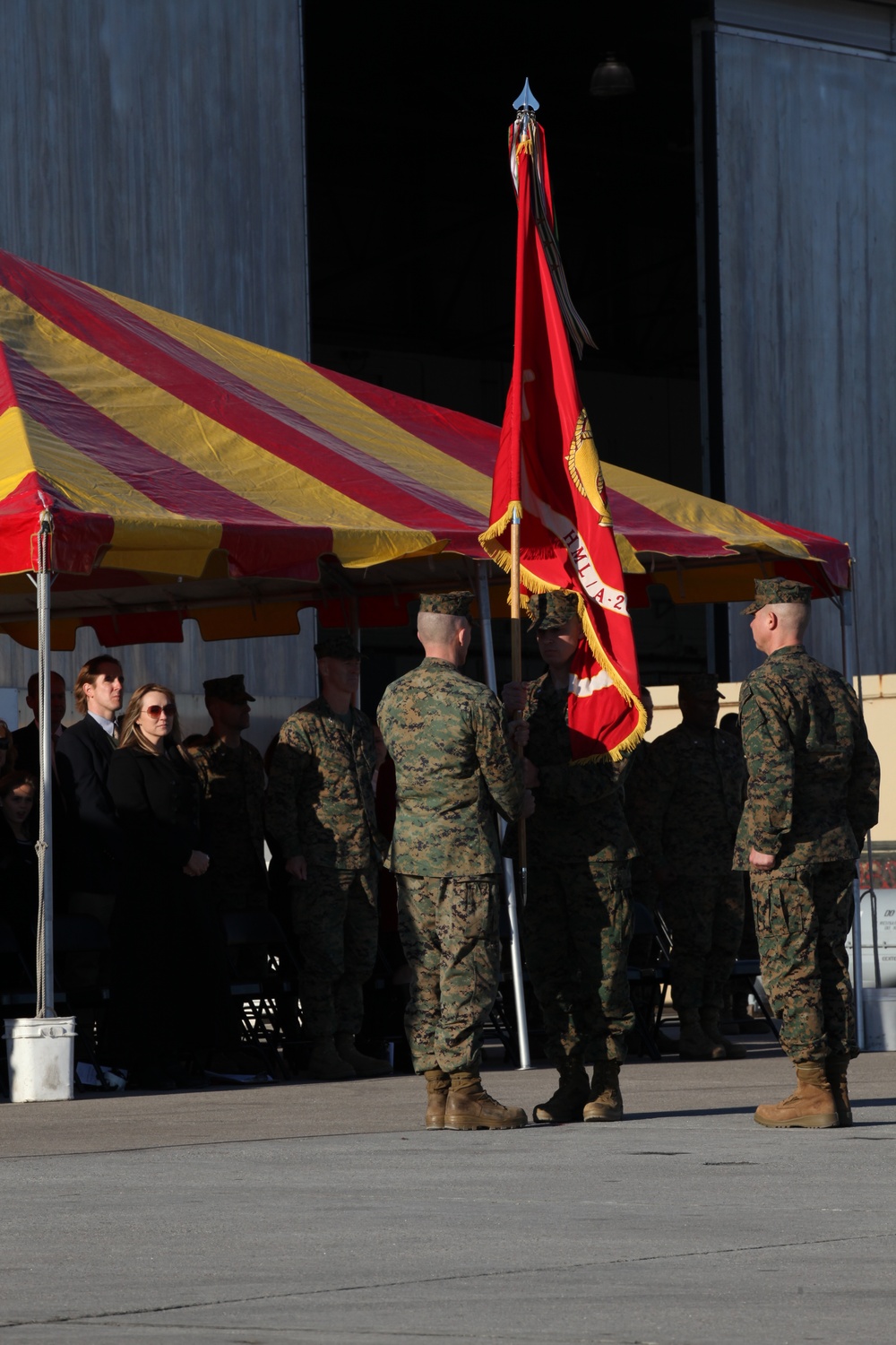 Marine Light Attack Helicopter Squadron 269 receives new commanding officer