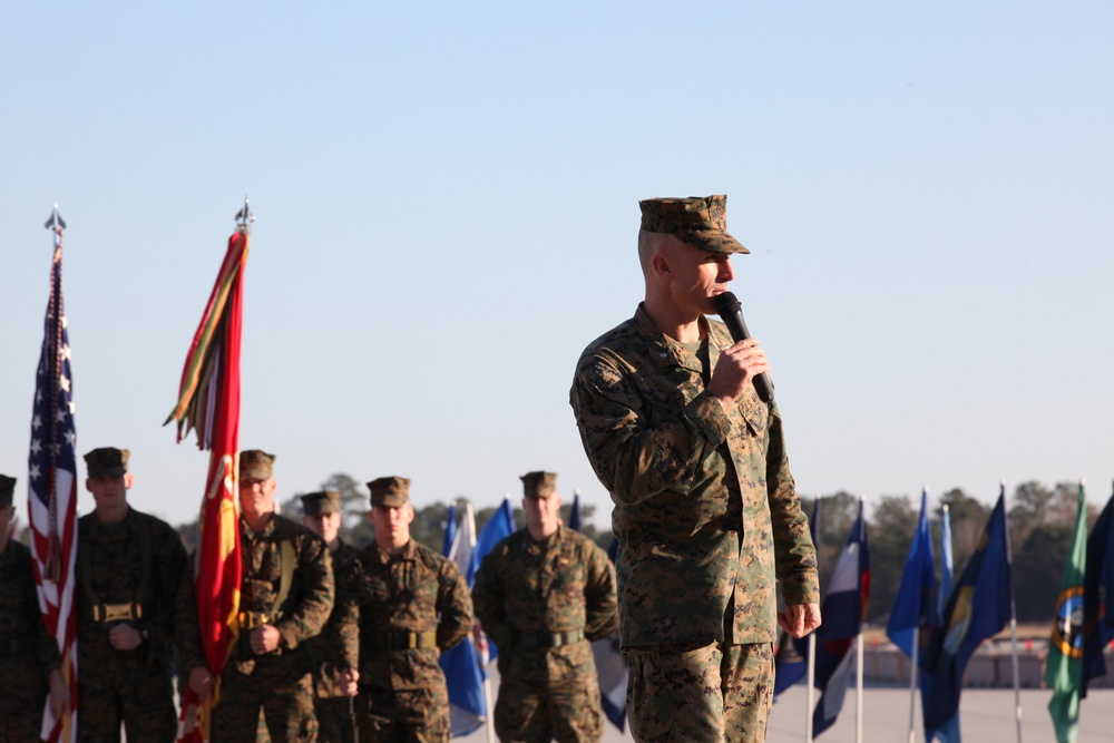 Marine Light Attack Helicopter Squadron 269 receives new commanding officer