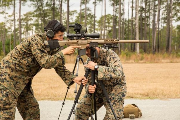 Snipers with 2nd Recon sharpen their skills