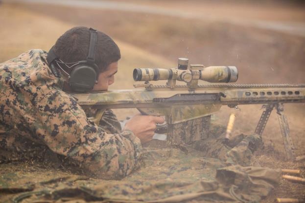 Snipers with 2nd Recon sharpen their skills