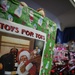 President, First Lady Volunteer at Toys for Tots Event