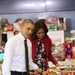 President, First Lady Volunteer at Toys for Tots Event