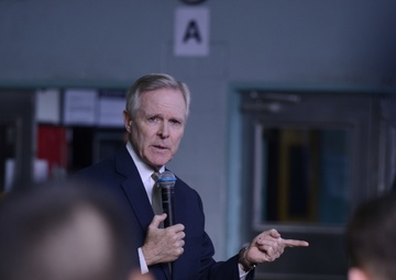 Secretary of the Navy visits South Korea