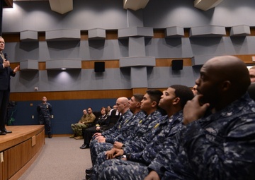 Secretary of the Navy visits South Korea