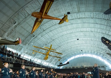 Air Force Band scores another win with flash mob