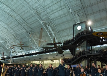 Air Force Band scores another win with flash mob