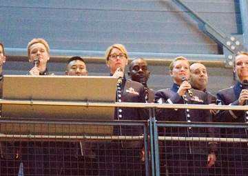 Air Force Band scores another win with flash mob