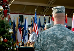 Defense Secretary Hagel Thanks Troops in Kuwait