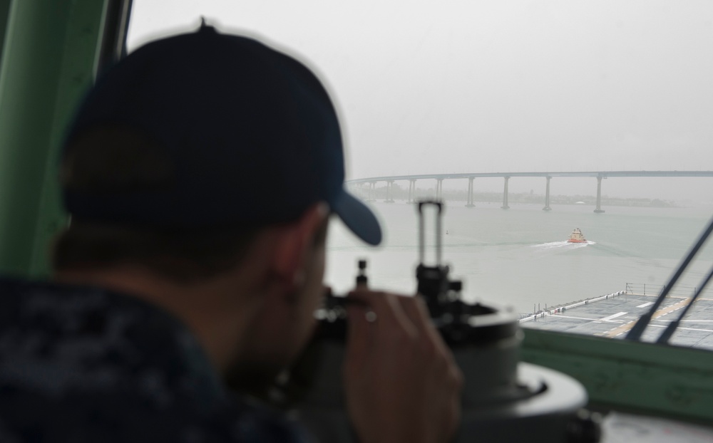 USS America ship operations