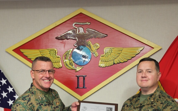 2nd MAW Marine wins 3rd annual Lt. Col. Earl “Pete” Ellis Essay Contest