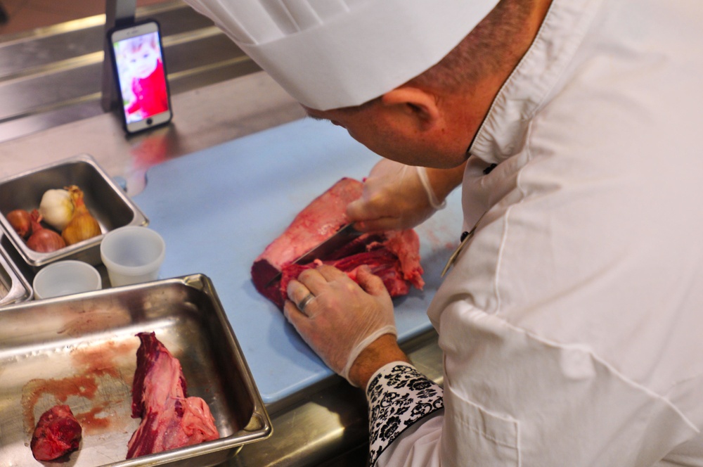 JBLM Soldier brings the heat during culinary arts team tryouts