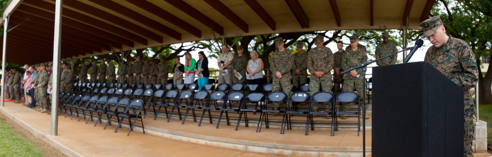 HQBN, MCBH Relief and Appointment Ceremony 2014