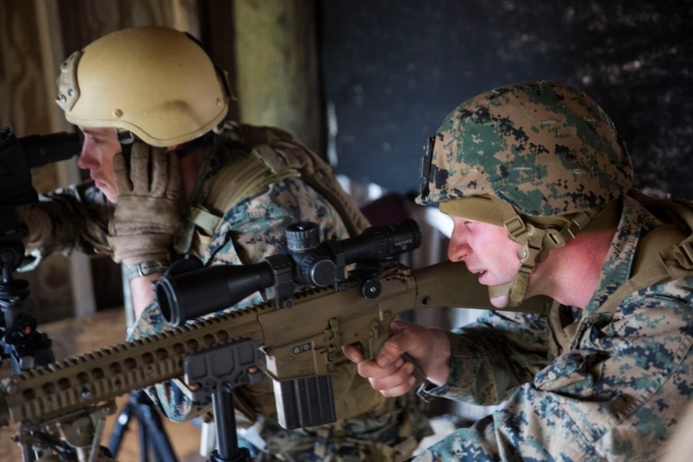 Sniper alley: Marines participate in urban sniper course