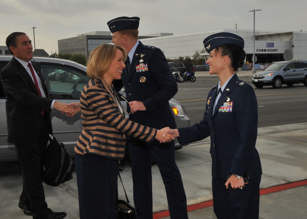 US Air Force tests first all-electric vehicle fleet in California