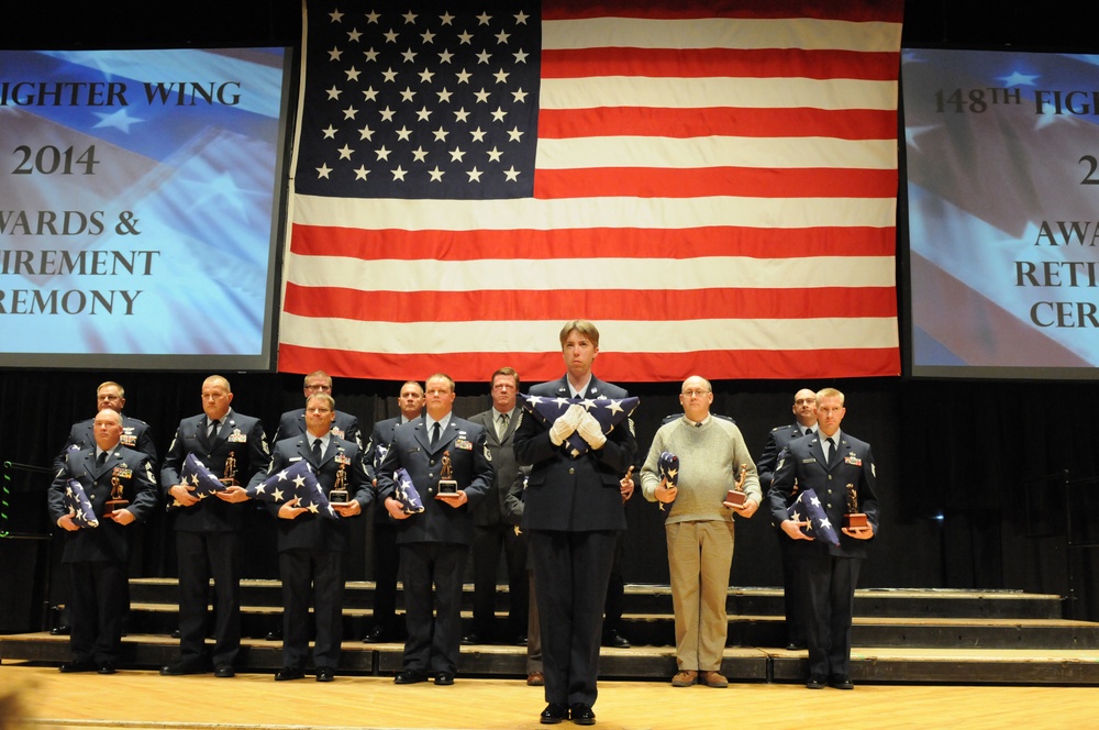2014 148th Fighter Wing awards ceremony