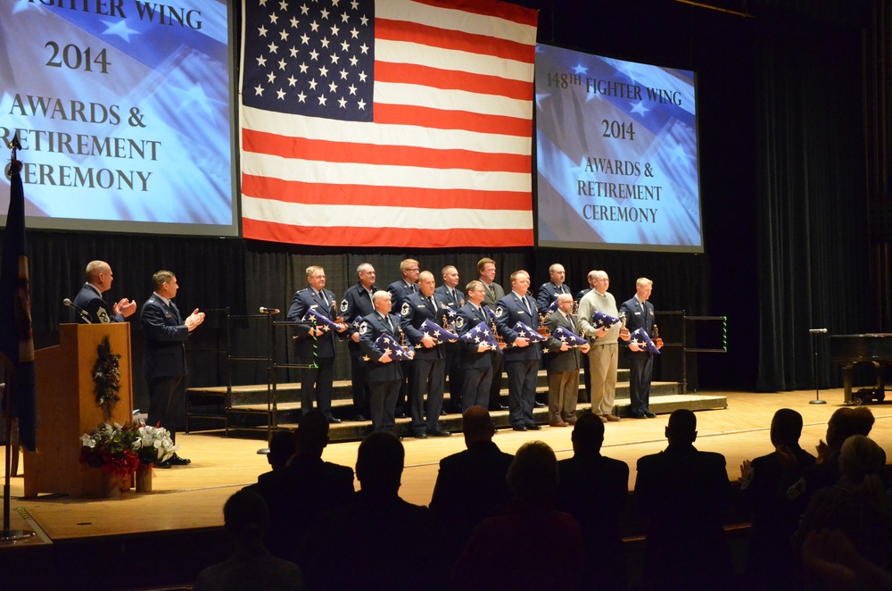 2014 148th Fighter Wing awards ceremony